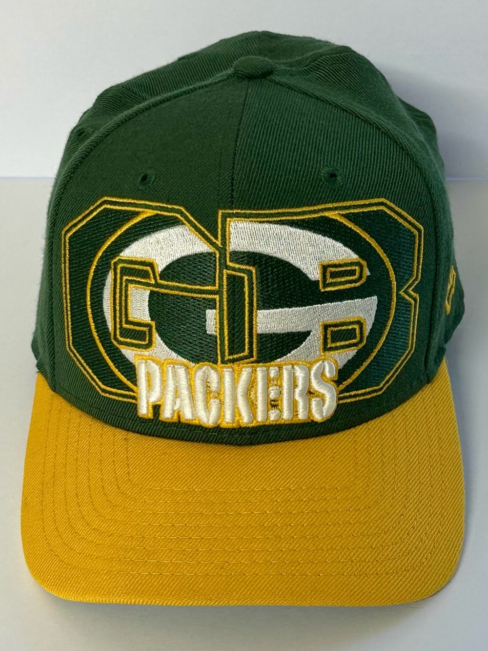 Green Bay Packers New Era 9FIFTY Snapback Hat Green Gold NFL GB Logo